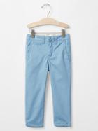 Gap Solid Khakis - Blue Stone