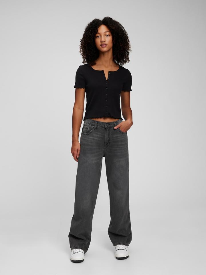 Teen Low Stride Jeans With Washwell