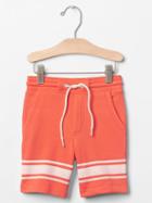 Gap Athletic Stripe Shorts - Intense Orange