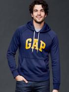 Gap Men Logo Pullover Hoodie - Military Blue