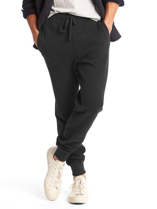 Gap Men French Rib Knit Joggers - Moonless Night