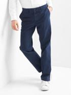 Gap Vintage Washed Relaxed Fit Khakis - Tapestry Navy