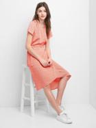 Gap Women Midi Wrap Dress - Red Print