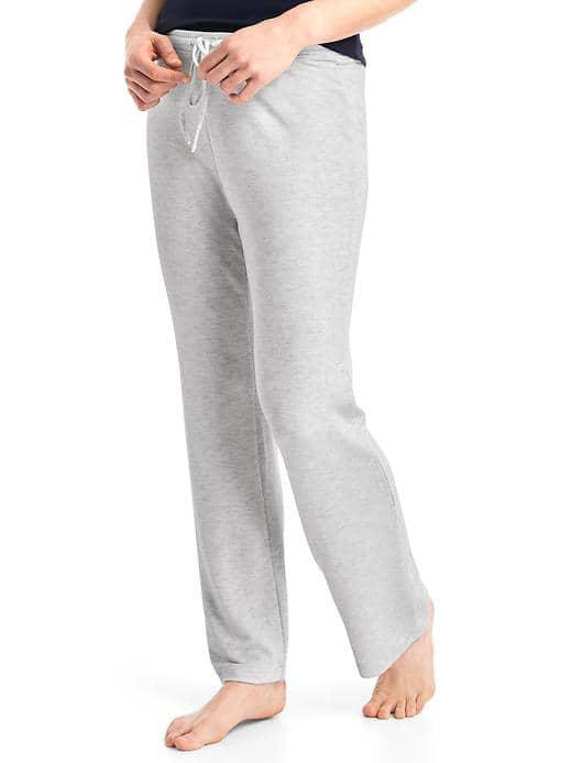 Gap Women Pure Modal Terry Pant - White Heather