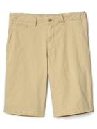 Gap Men Vintage Wash Stretch Shorts 12 - Iconic Khaki