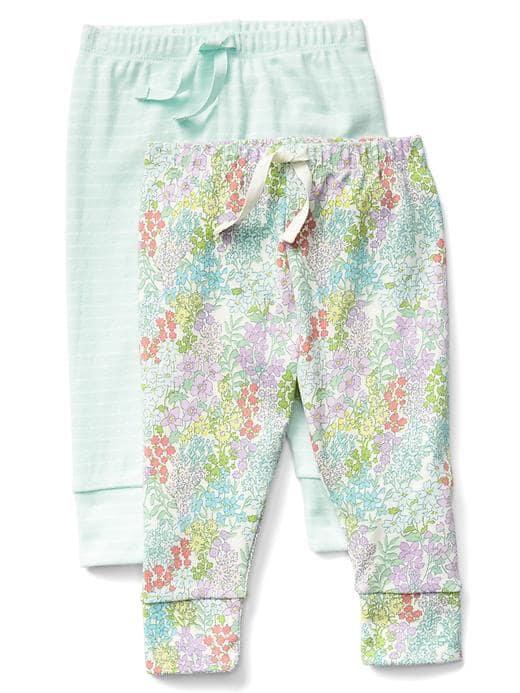 Gap Floral Knit Pants 2 Pack - Multi Floral