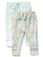 Gap Floral Knit Pants 2 Pack - Multi Floral
