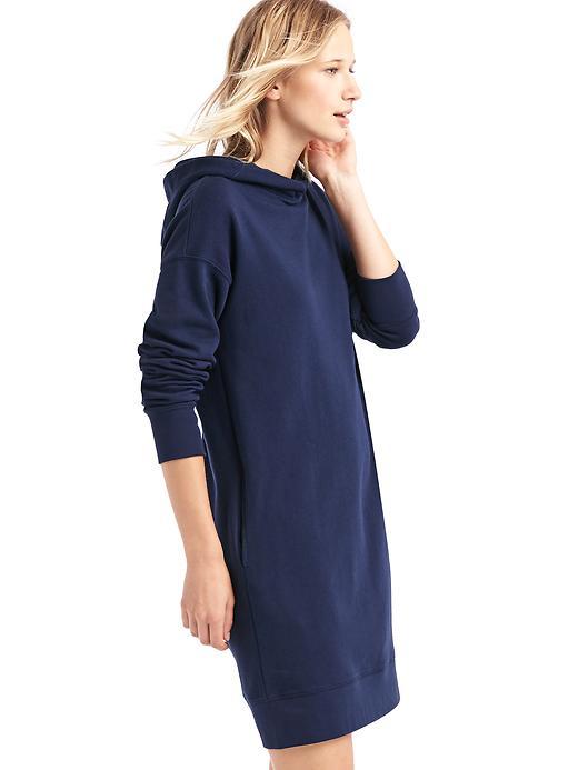 Gap Relaxed Hoodie Dress - Dark Night