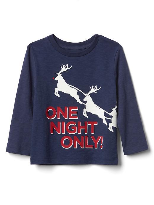 Gap Statement Graphic Tee - Elysian Blue