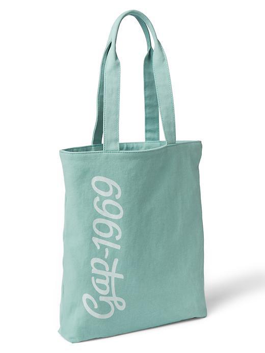 Gap Women Small Logo Tote - New Green Tea