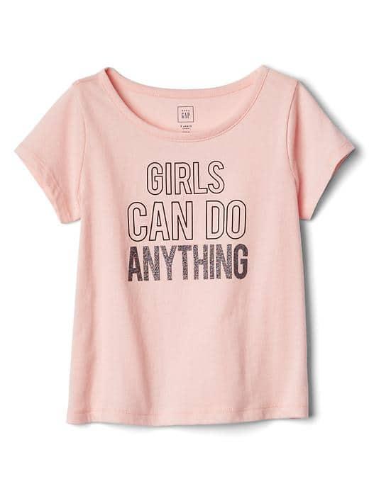 Gap Embellished Future Graphic Tee - Spring Pink