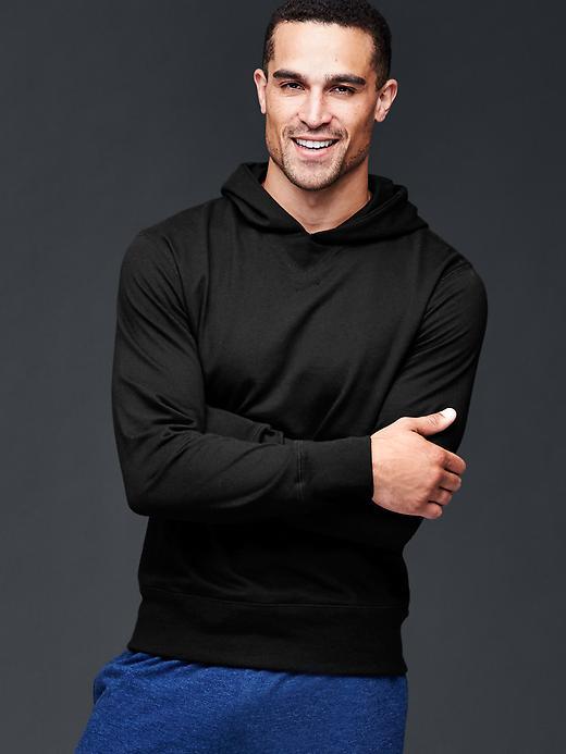 Gap Men Core Lounge Hoodie - True Black