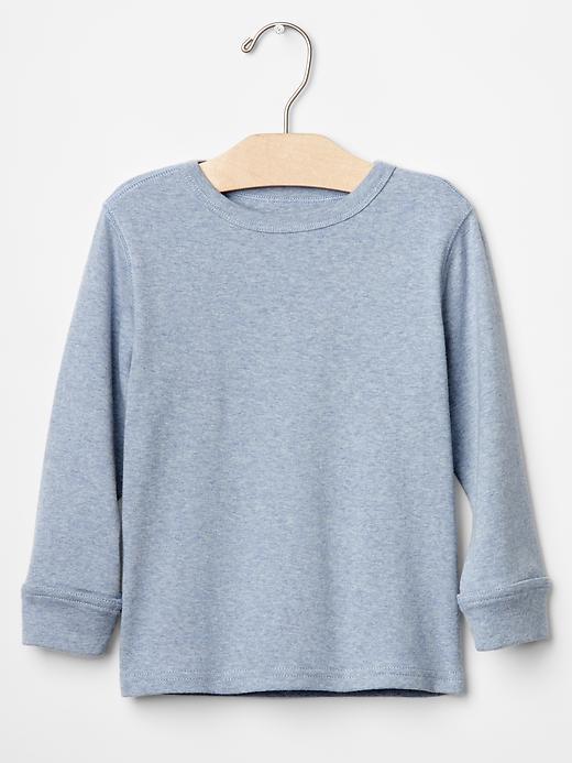 Gap Solid Tee - Light Blue Heather