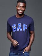 Gap Men Arch Logo Graphic T Shirt - Dark Night