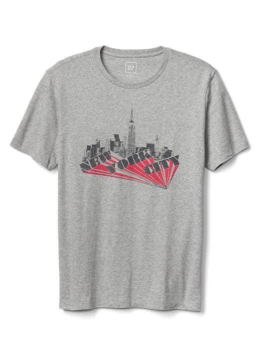 Gap Men Graphic Crewneck Tee - New York City