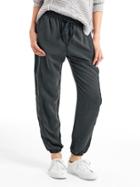 Gap Women Tencel Side Panel Joggers - Moonless Night