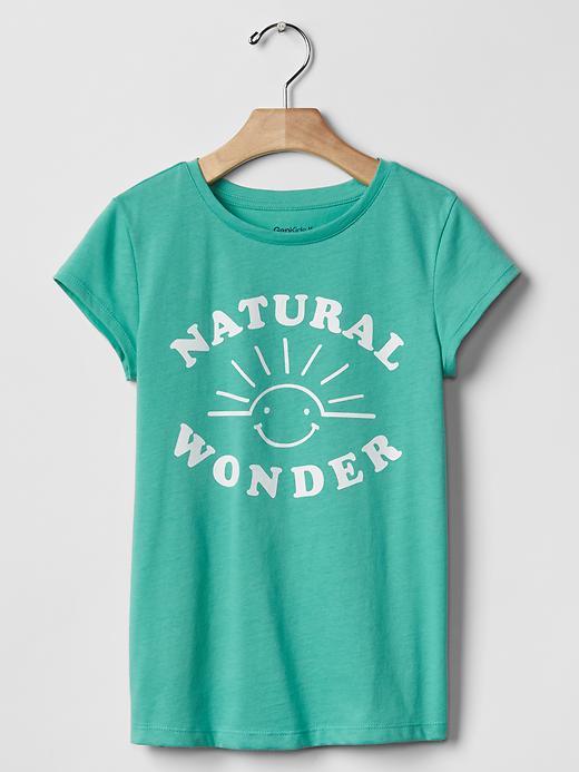 Gap Graphic Short Sleeve Tee - Bright Lake