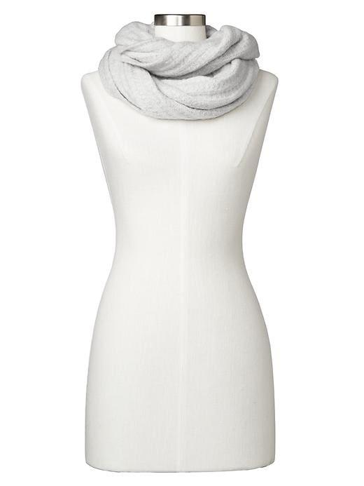 Gap Women Boucle Infinity Scarf - Light Grey