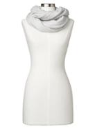 Gap Women Boucle Infinity Scarf - Light Grey