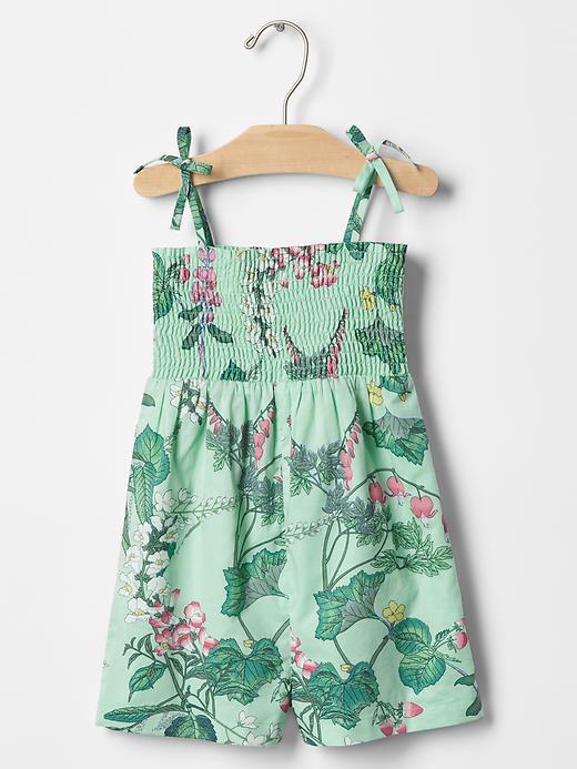 Gap Floral Smock Romper - Rainshower 389
