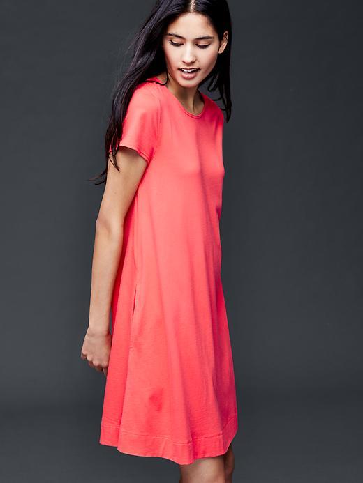 Gap Women A Line Tee Dress - Rosebush