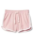 Gap Print Terry Dolphin Shorts - Icy Pink