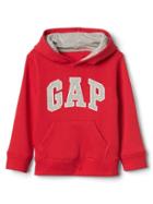 Gap Logo Fleece Hoodie - Red Wagon