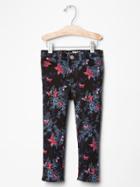 Gap 1969 Serious Stretch Printed Skinny Jeans - Butterfly