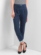 Gap Women High Rise Denim Trouser Jeans - Dark Indigo