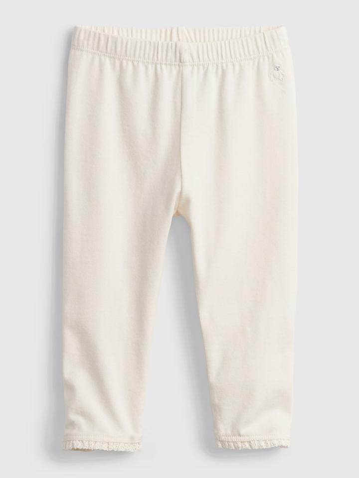 Baby Organic Cotton Ruffle Leggings