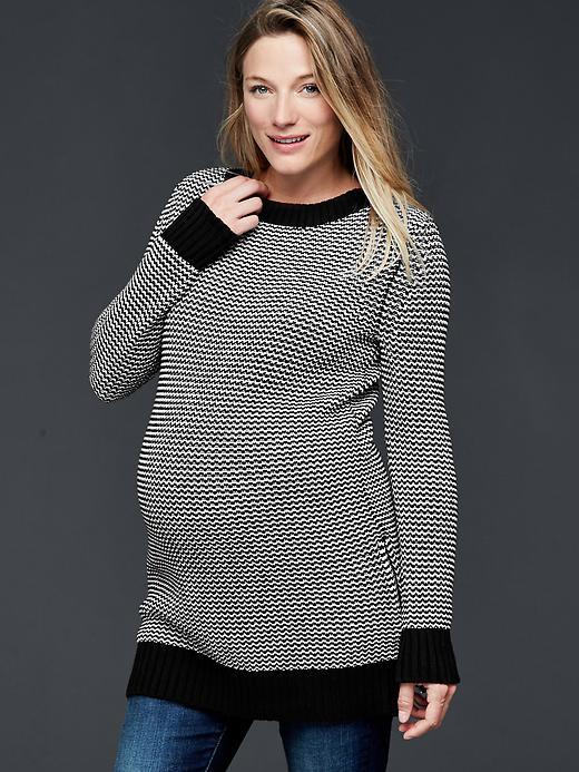 Gap Women Side Zip Sweater Tunic - New Off White