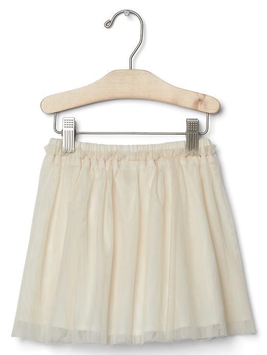Gap Tulle Flippy Skirt - Ivory Frost