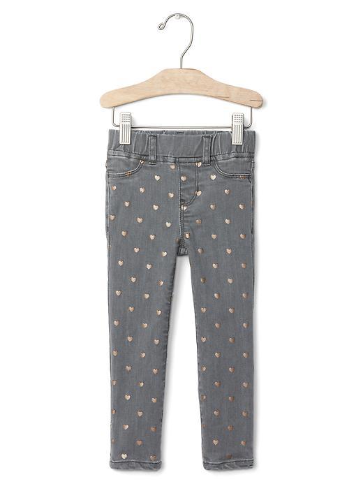 Gap 1969 High Stretch Jeggings - Hearts