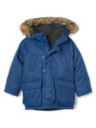 Gap Snorkel Parka - New Zephyr Blue