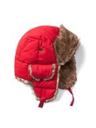 Gap Men Primaloft Trapper Hat - Pure Red