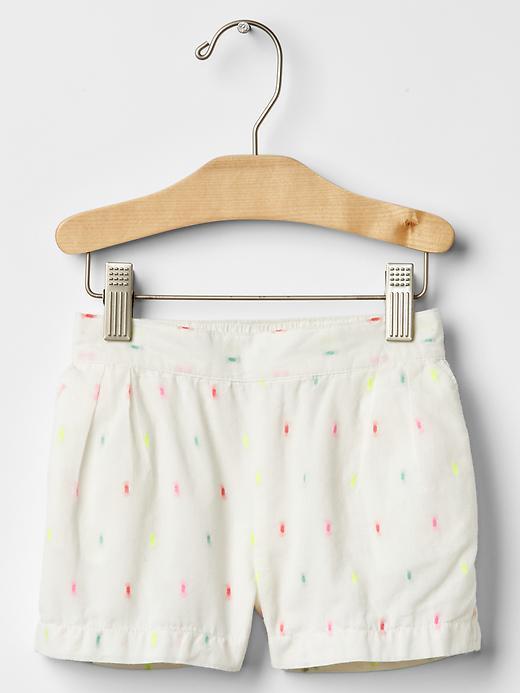 Gap Rainbow Swiss Dot Shorts - New Off White