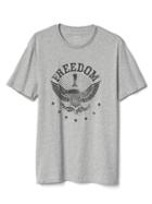 Gap Men Short Sleeve Graphic Tee - Freedom Eagle