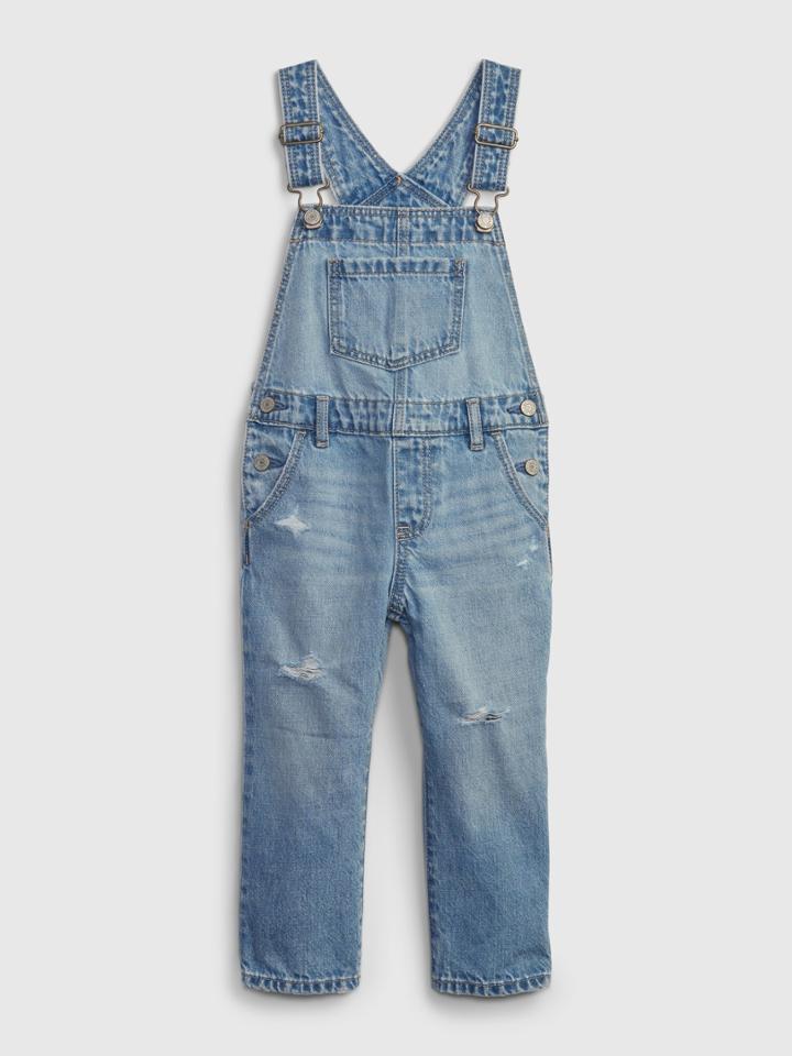 Toddler Loose Overalls With Washwell