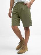 Gap Women Garment Dye Linen Cotton Shorts 12 - Army Jacket Green