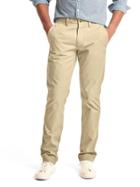 Gap Men Classic Stretch Slim Fit Khakis - Iconic Khaki