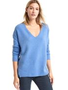 Gap Women V Neck Cozy Sweater - Light Blue