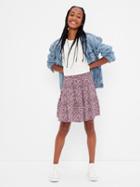 Teen Lenzing3 Ecovero3 Tiered Floral Skirt