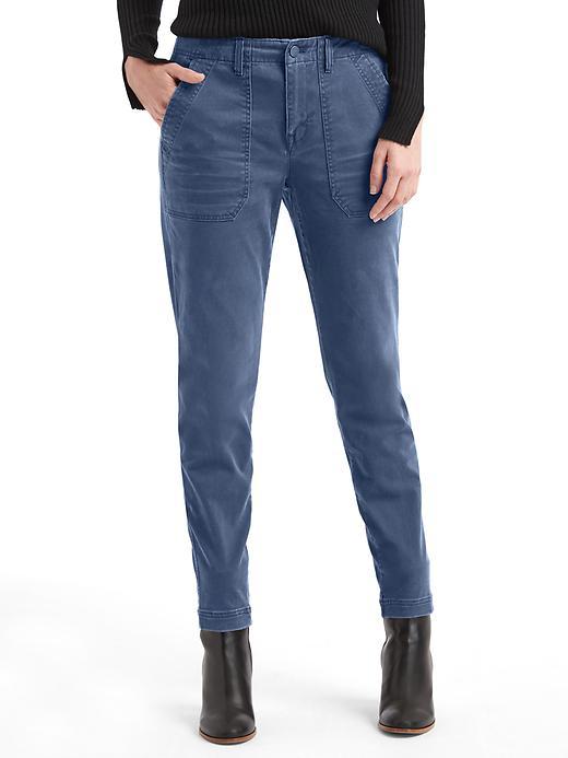 Gap Women Skinny Ankle Utility Chinos - Night