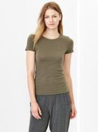 Gap Women Pure Body Short Sleeve Tee - New Army Green
