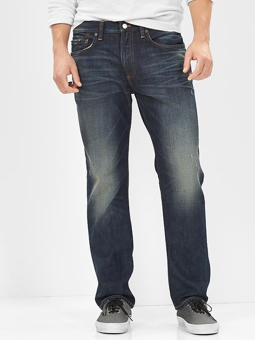 Gap 1969 Slim Fit Jeans Dark Tint Wash - Dark Tint