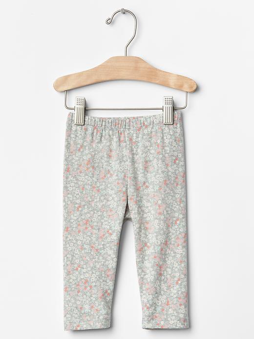 Gap Floral Print Leggings - Gray