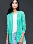 Gap Women Open Front Cardigan - Southern Turquoise