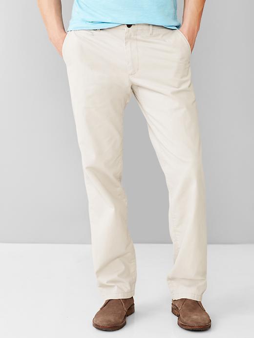 Gap Men Lived In Relaxed Khaki - Moonstone