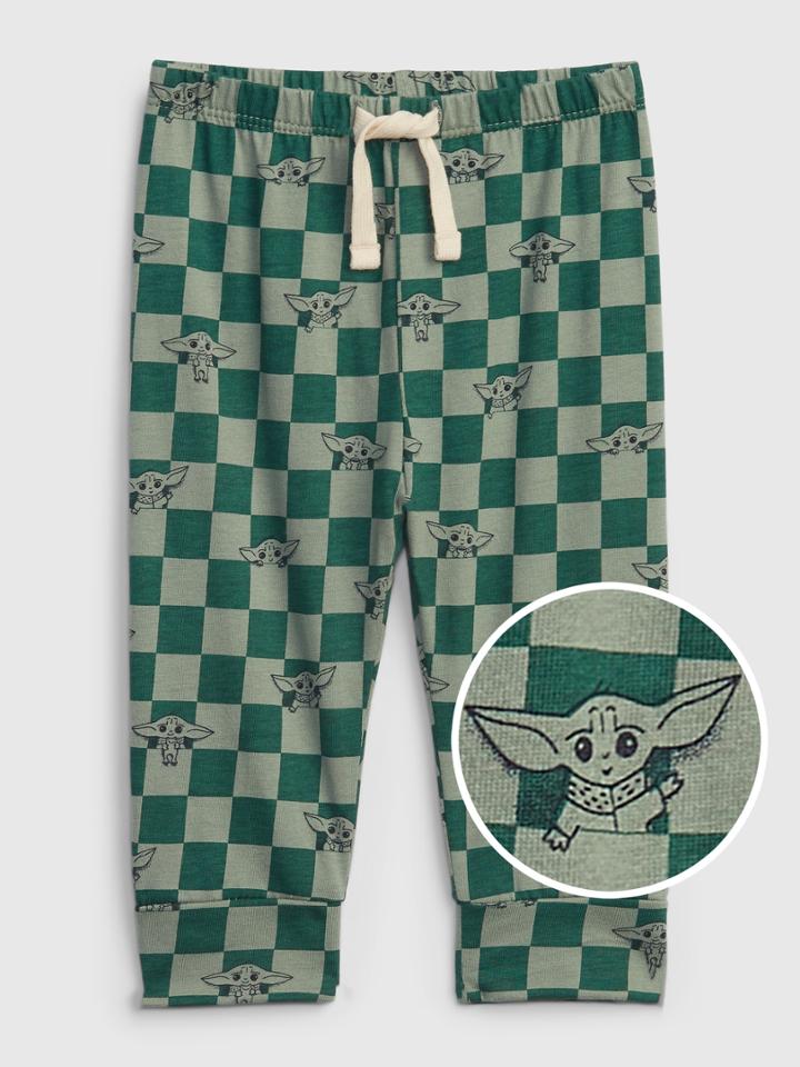 Babygap | Star Wars3 100% Organic Cotton Mix And Match Grogu3 Pull-on Pants