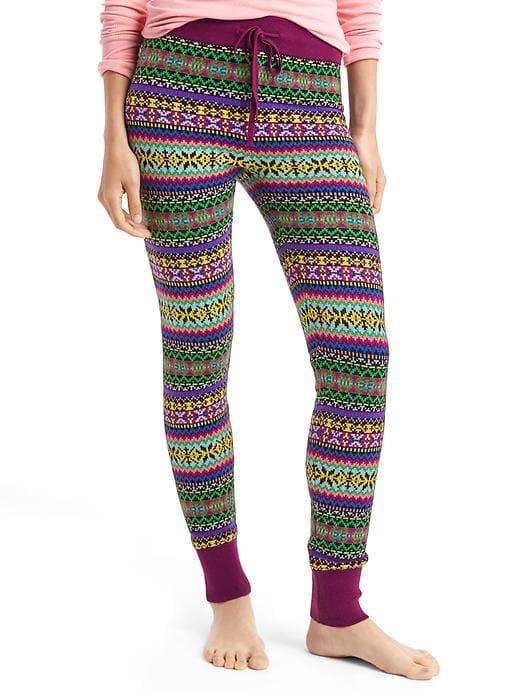 Gap Women Fair Isle Sweater Leggings - Crazy Fairisle